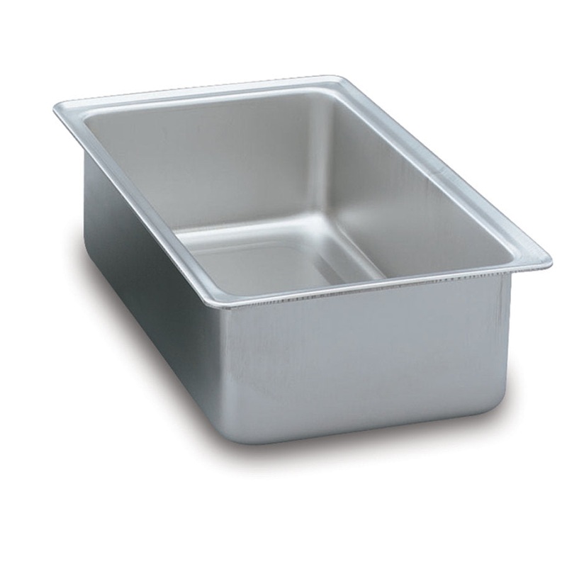 Vollrath Full Size Spillage Pan, Dripless Edge, 6.3" Deep, Stainless Steel