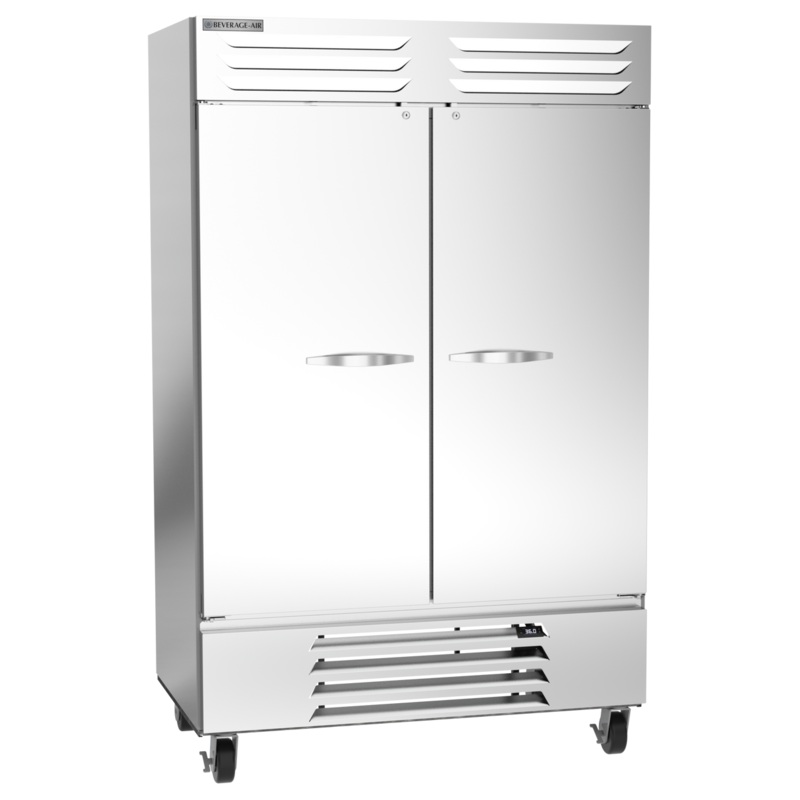 Beverage-Air RB49HC-1S Vista Series Double Solid Door Reach-In Refrigerator, 52", 115V, FINAL SALE