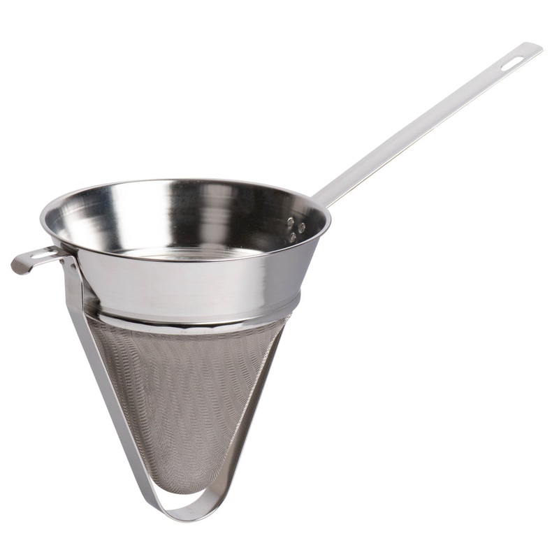 Louis Tellier Fine Mesh Strainer, 8", Stainless Steel