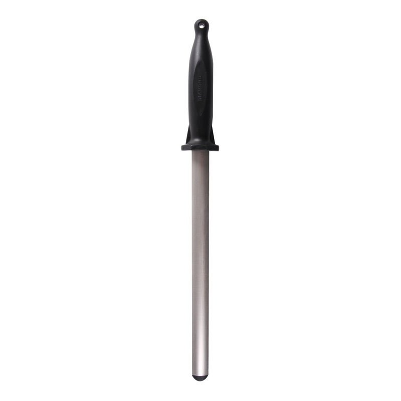 Mercer Diamond Coated Sharpener, 10", Black Handle