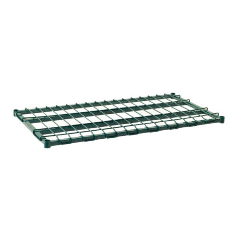 Metro Super Erecta Heavy-Duty Dunnage Shelf, 24" x 60", Metroseal Green Epoxy, FINAL SALE