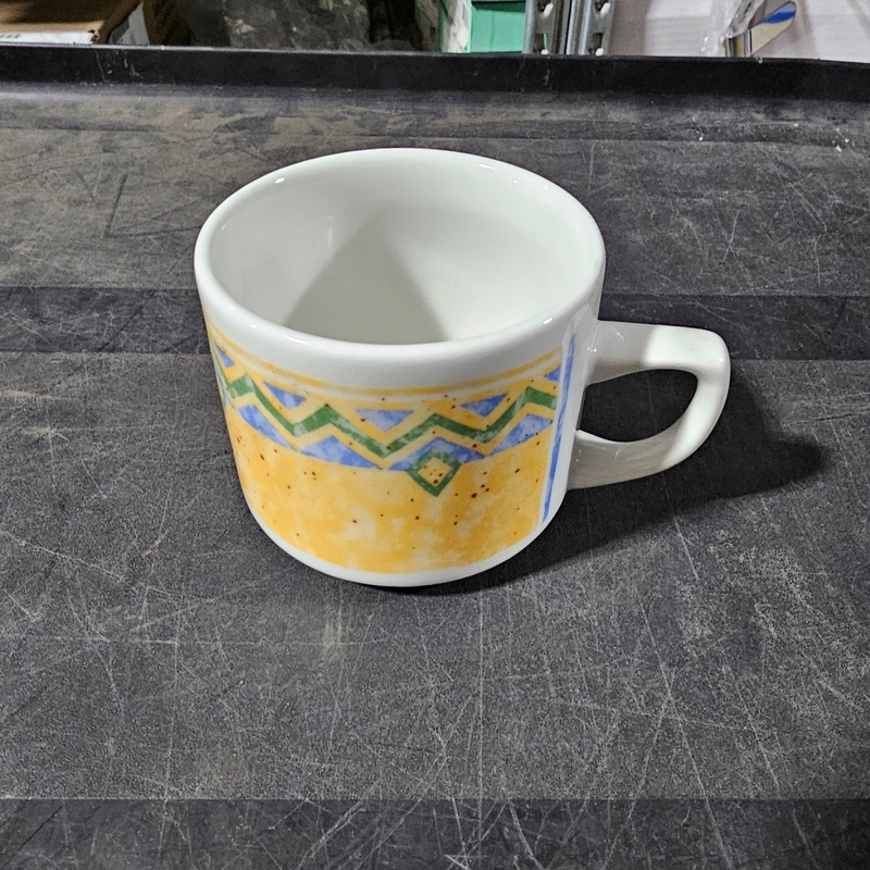 Royal Doulton Ports of Call Cup, 7 oz, Yellow (24-pack), FINAL SALE