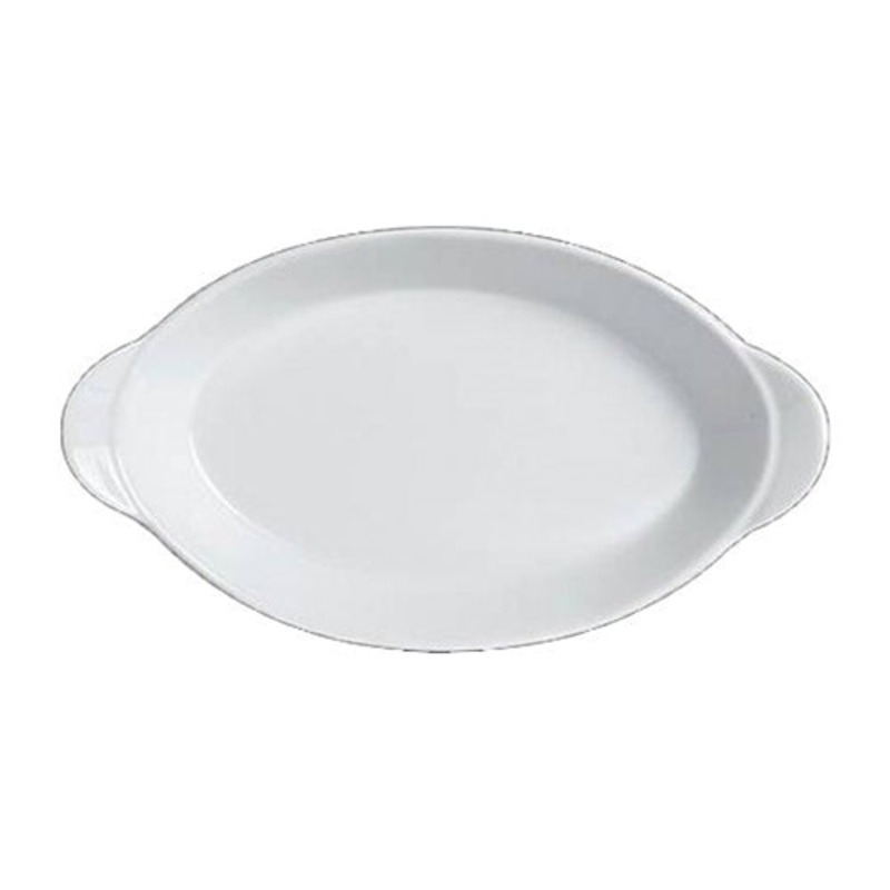 Steelite Varick Oval Rarebit, 12 oz, White (12-pack), FINAL SALE