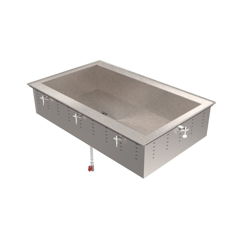 Vollrath Four-Well Nonrefrigerated Drop In Cold Well, 54.75" x 26" x 33.5", FINAL SALE