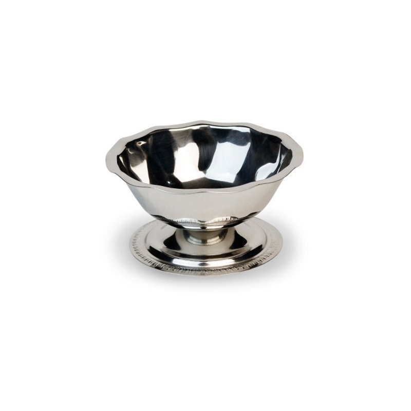Vollrath Sherbet Dish, 3.5 oz, Stainless Steel