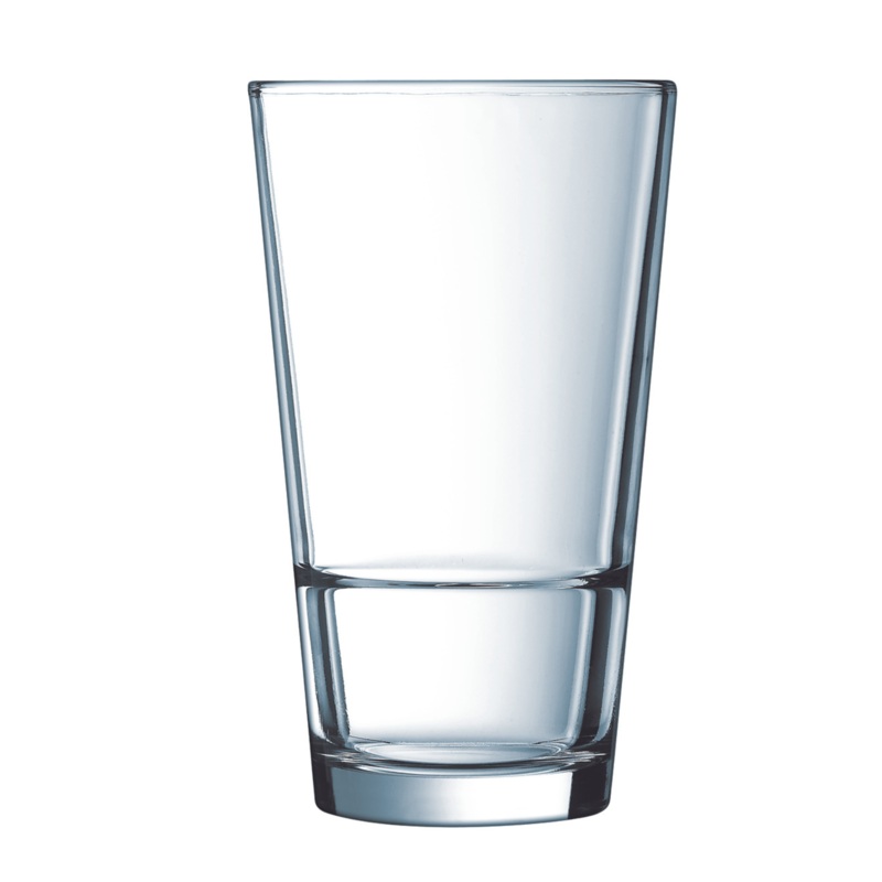 Arcoroc Stack Up Cooler Glass, 21 oz (12-pack)