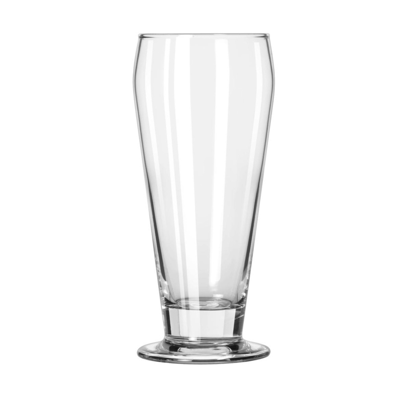 Libbey Footed Ale Beer Glass, 12 oz (36-pack)