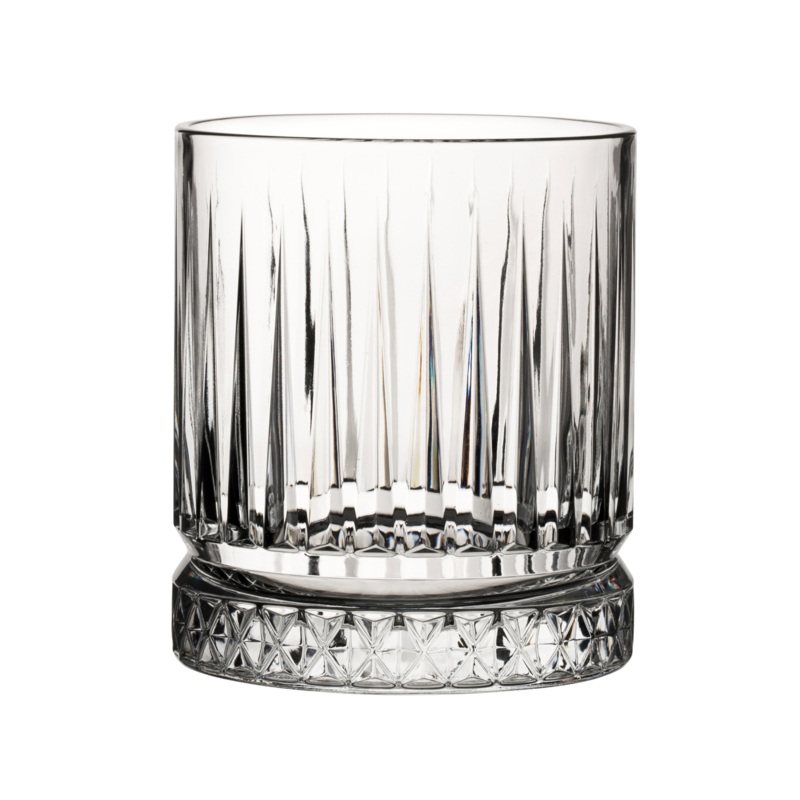 Pasabahce Elysia Double Old Fashioned Glass, 12.5 oz (48-pack)