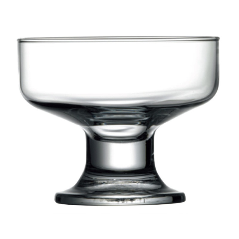 Pasabahce Round Footed Sundae Dish, 4" (24-pack)