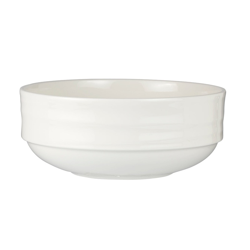 Steelite Maxadura Reverb Stacking Entree Bowl, 42 oz (12-pack)