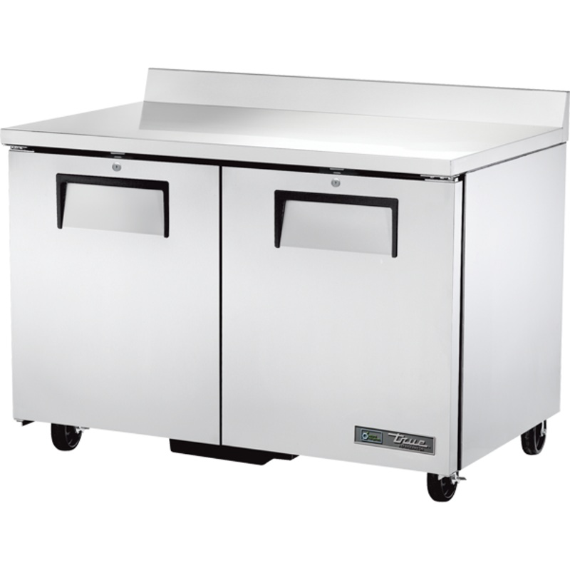 True TWT-48-HC 48" Double Door Worktop Refrigerator