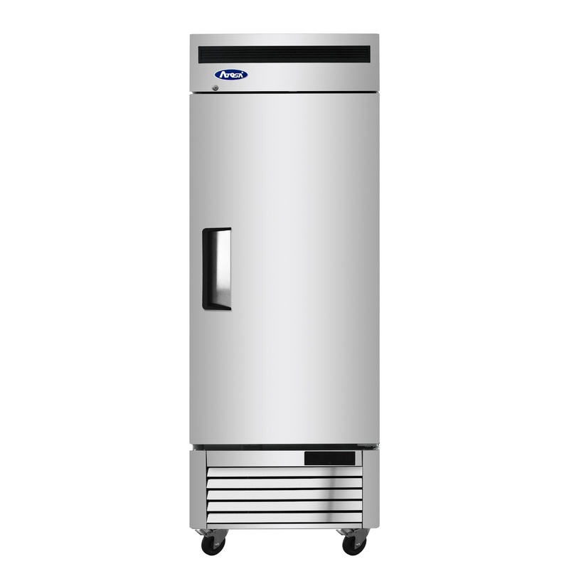 Atosa MBF8505GR Bottom Mount Single Stainless Steel Door Reach-In Refrigerator, 27", 115/60/1