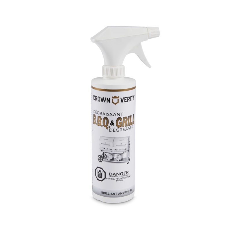 Crown Verity CV-BBQ-EZ12 EZ-Clean BBQ and Grill Degreaser Cleaner, 16 oz