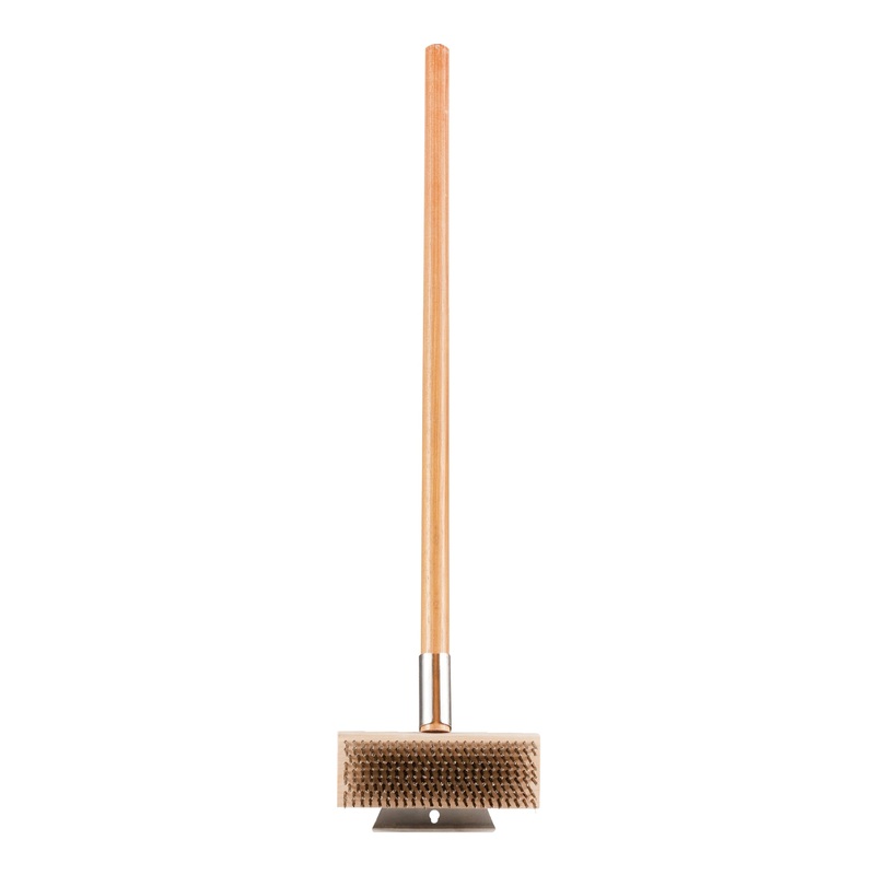 Felton Brushes Heavy Duty Oven / Grill Brush, 27", Wood/Stainless Steel Wires