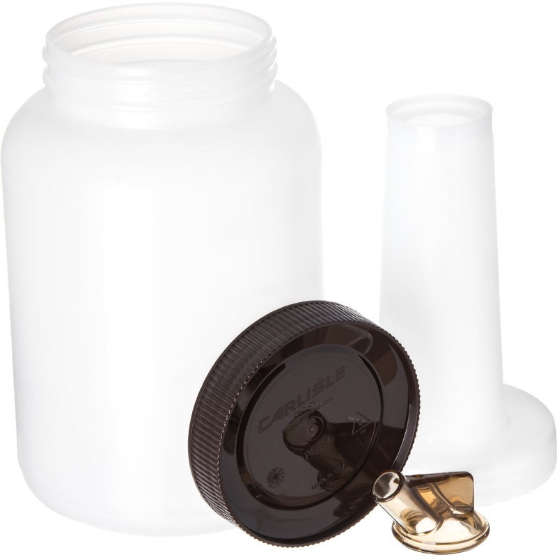 Carlisle Stor N' Pour Complete 4 Piece Pourer, 64 oz, Assorted Colours