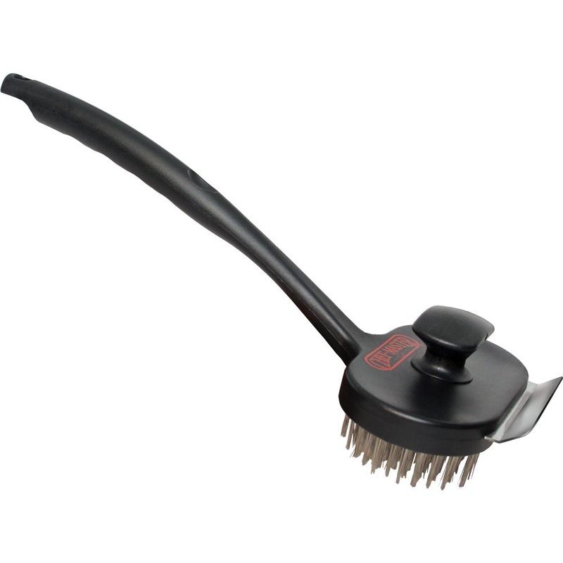 Chef Master Charbroiler Brush and Scraper, Dual Handle, 17"