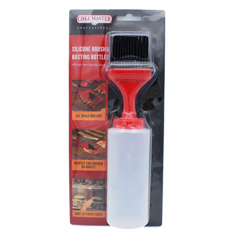 Chef Master Silicone Brush Basting Bottle