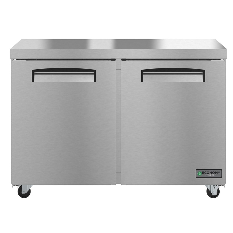 Hoshizaki EUF48A Economy Series Double Door Undercounter Freezer, 48", 115 V