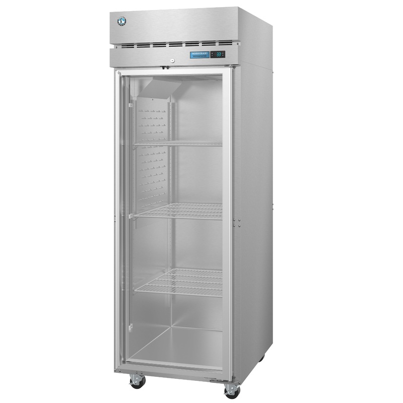 Hoshizaki R1A-FG Steelheart Series Single Glass Door Reach-In Refrigerator, 27", 115 V