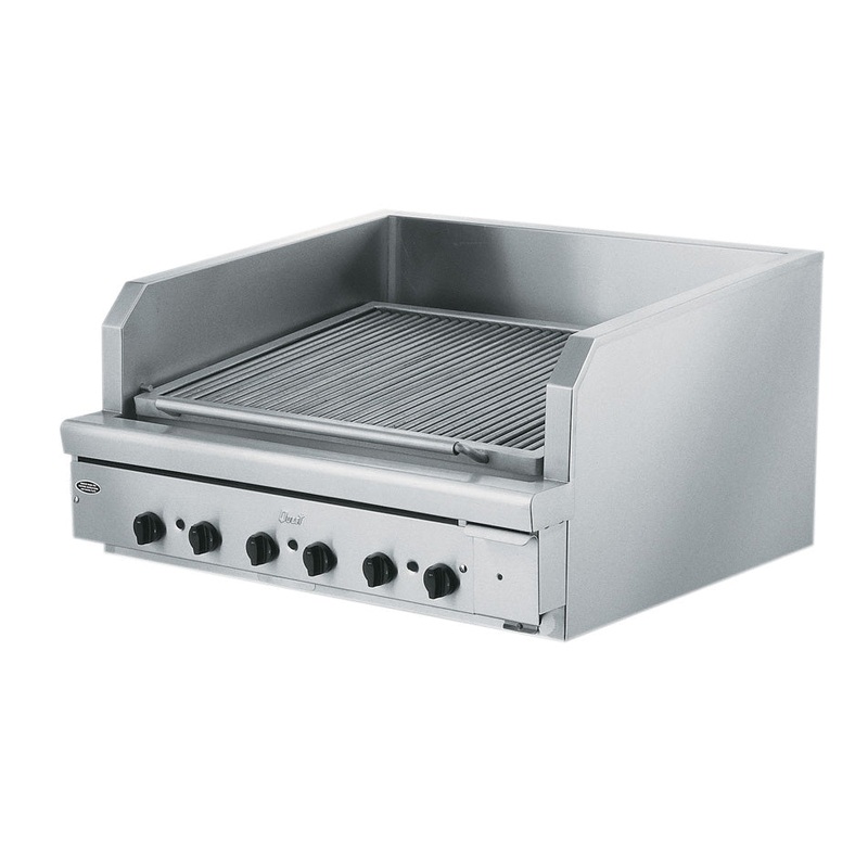 Quest 105-BROQB40 Charbroiler, 40", Round Rod Grids, Natural Gas, FINAL SALE