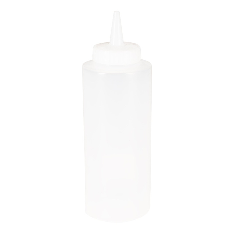 Rabco Squeeze Bottle, 12 oz, Clear
