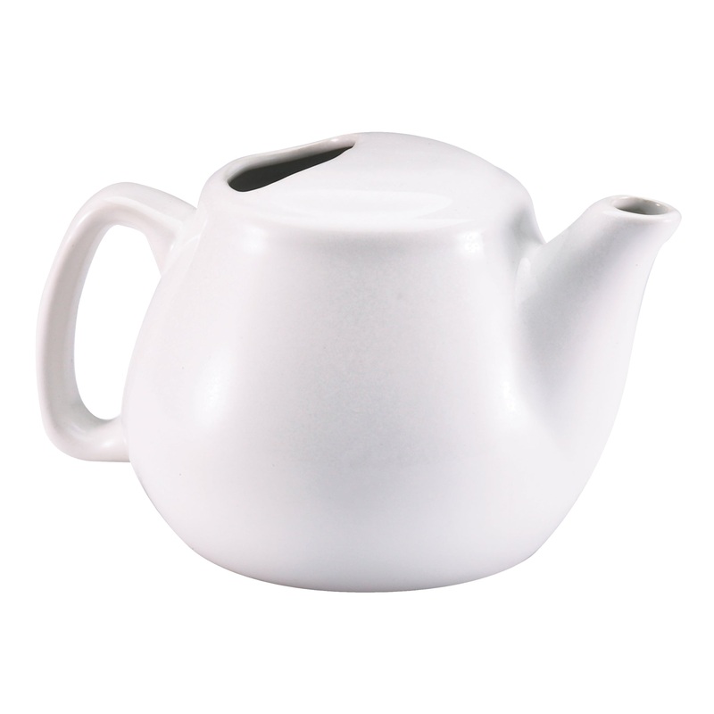 Browne Economy Teapot, 16 oz, Porcelain