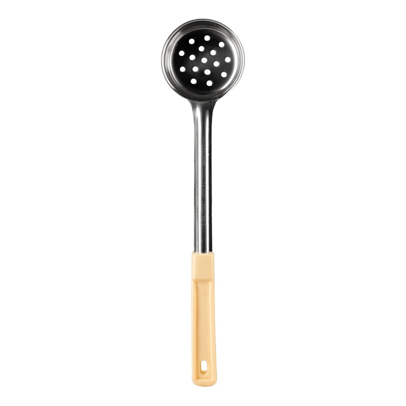 Browne Perforated Spoodle, Stainless Steel, Plastic Handle