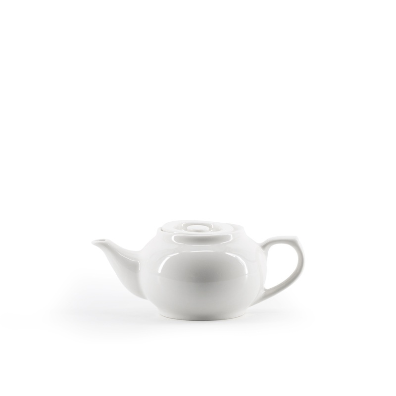 Cameo Imperial White 14 oz Tea Pot (24-pack)
