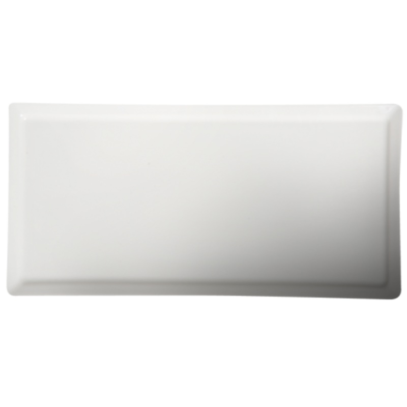Cameo Narrow Rim Flat Rectangle Plate (24-pack)