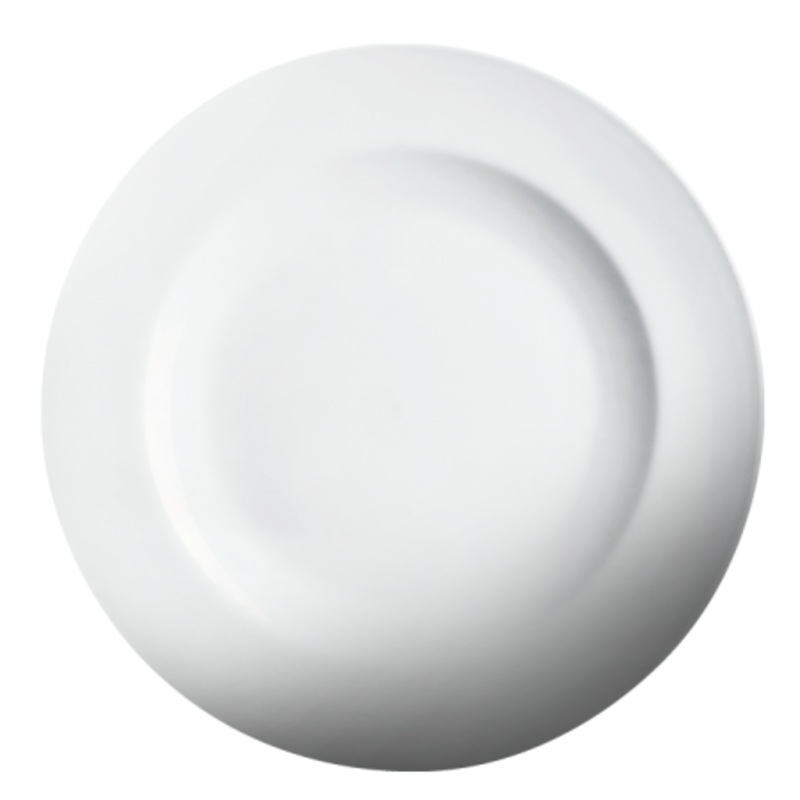 Cameo Imperial White Rim Plate, 16" (6-pack)