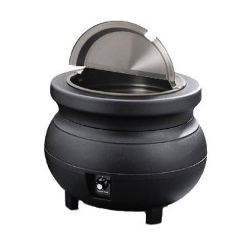 Vollrath 72175 Cayenne Colonial Kettle Rethermalizer, 11 qt, Black, 120V