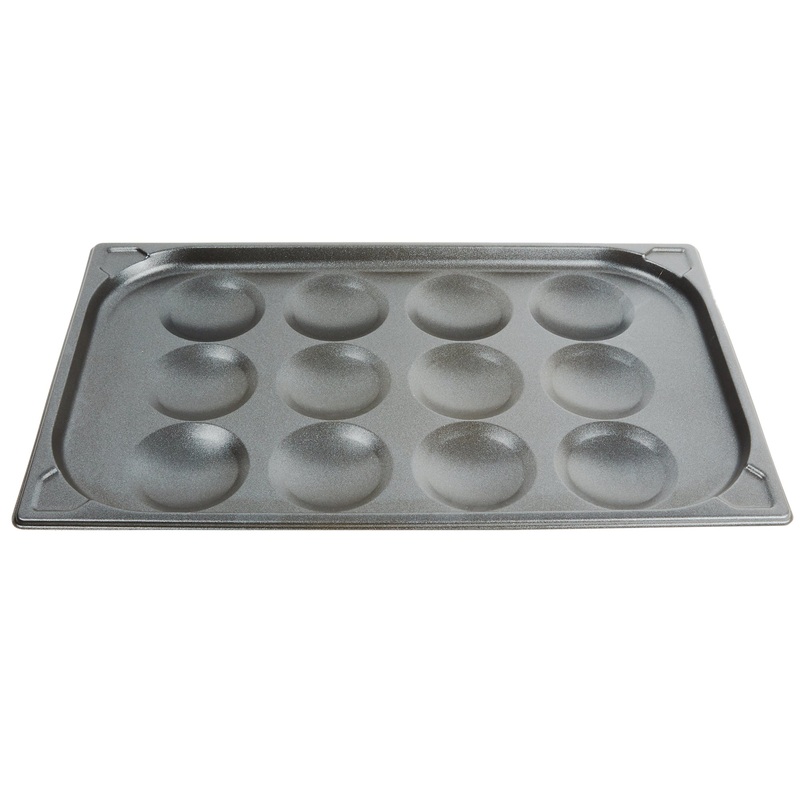Vollrath Full Size Food Pan Egg Poacher, Nonstick