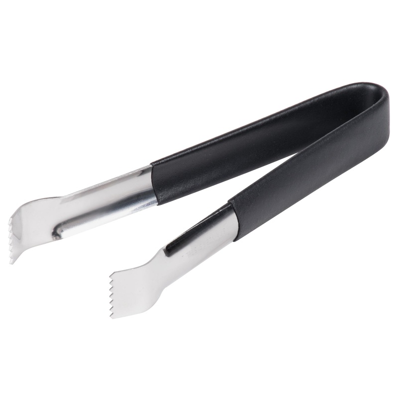 Vollrath Kool Touch Pom Tongs, Stainless Steel w Black Handle