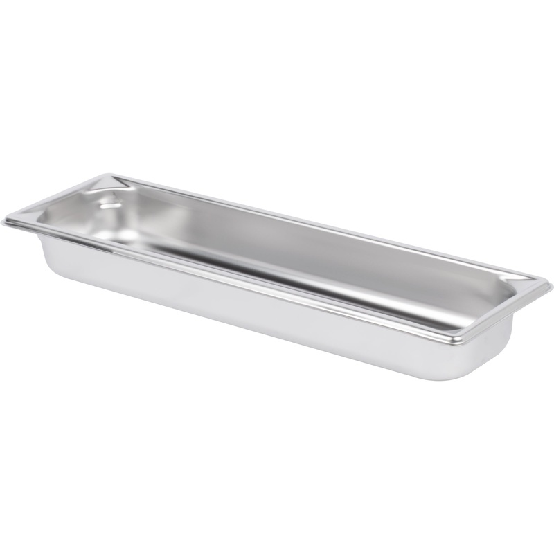 Vollrath Super Pan 3 Half Long Food Pan, 22 Gauge Stainless Steel