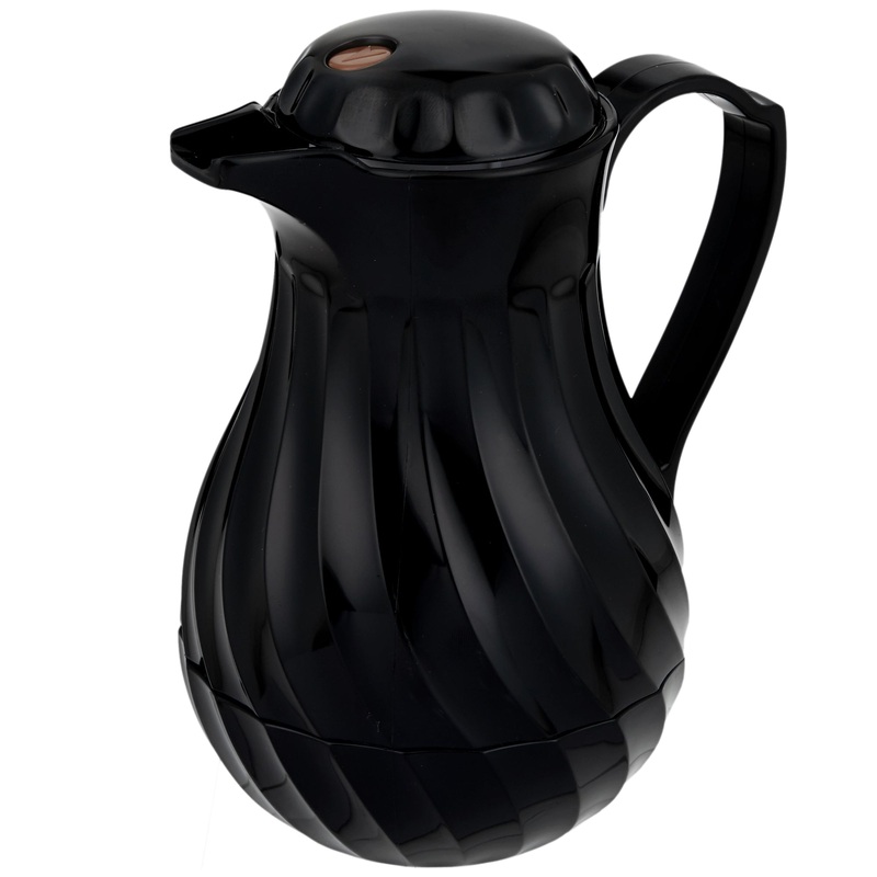 Vollrath SwirlServe Hot-N-Cold Beverage Server, Black