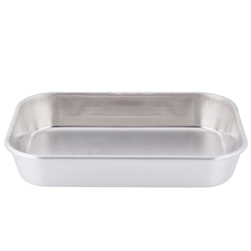 Vollrath Wear-Ever Economy Bake and Roast Pan, 13" x 9", Aluminum