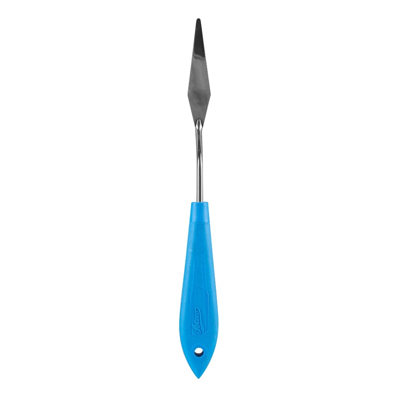 Ateco Diamond Shape Offset Spatula, Blue Non-Slip Handle, FINAL SALE