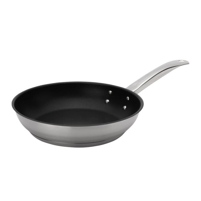 Browne Elements Teflon Select Non-Stick Fry Pan, Stainless Steel