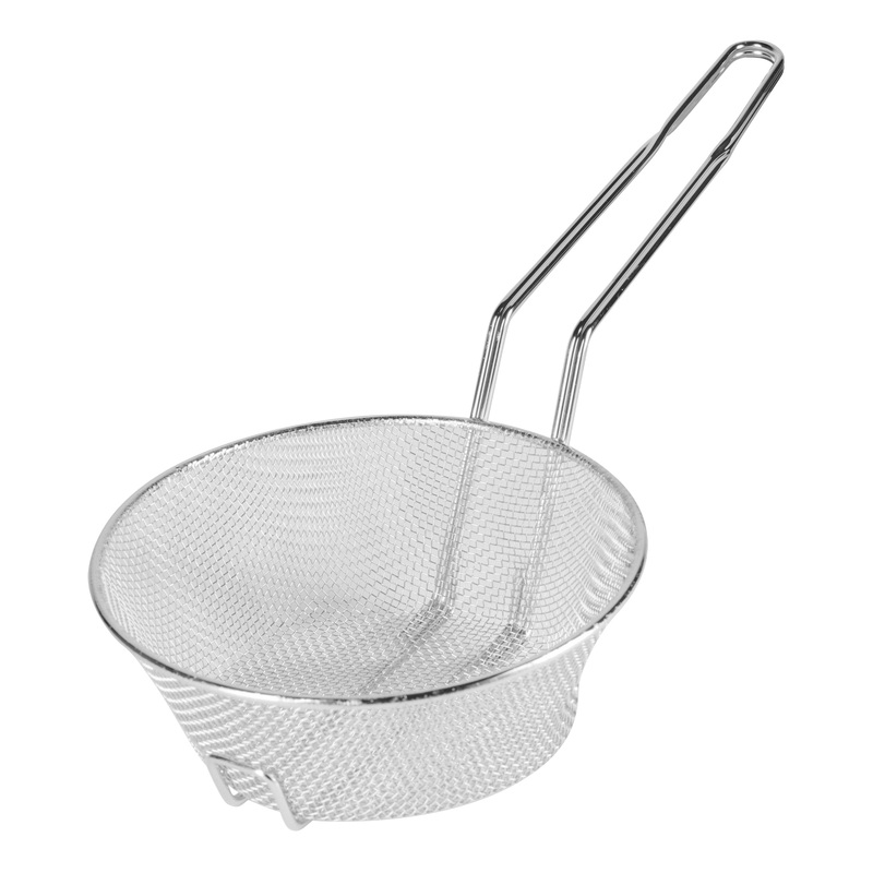 Browne Fine Mesh Culinary Basket, 8"
