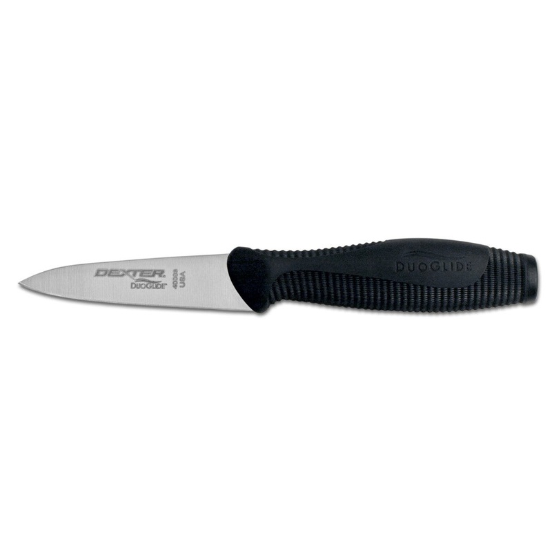 Dexter DUOGLIDE Paring Knife, 3.75", Black, FINAL SALE