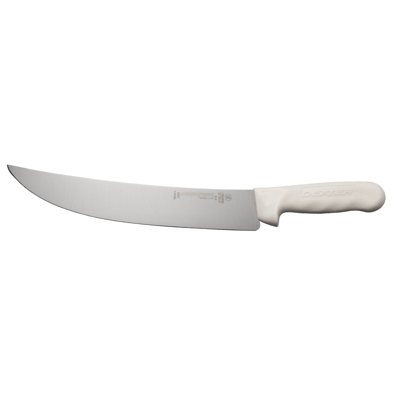Dexter Sani-Safe Cimeter Knife, White