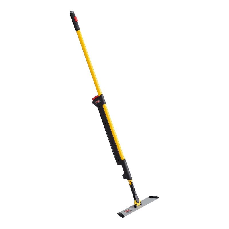 Rubbermaid HYGEN PULSE Microfiber Spray Mop Kit, Single Sided, Yellow