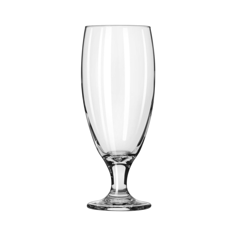 Libbey Embassy Pilsner Beer Glass, 16 oz (24-pack)