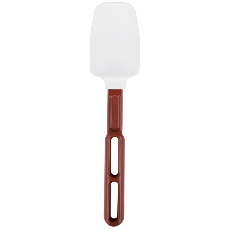 Vollrath High Temp Silicone SoftSpoon Spatula, Red