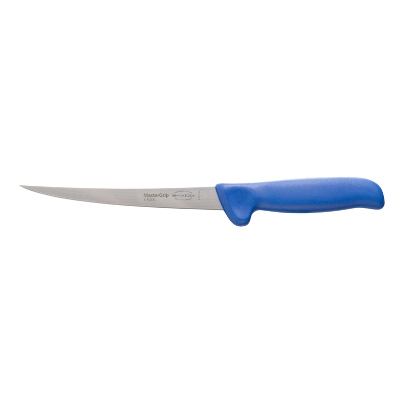 F. Dick MasterGrip Boning/Filet Knife, 7", Blue