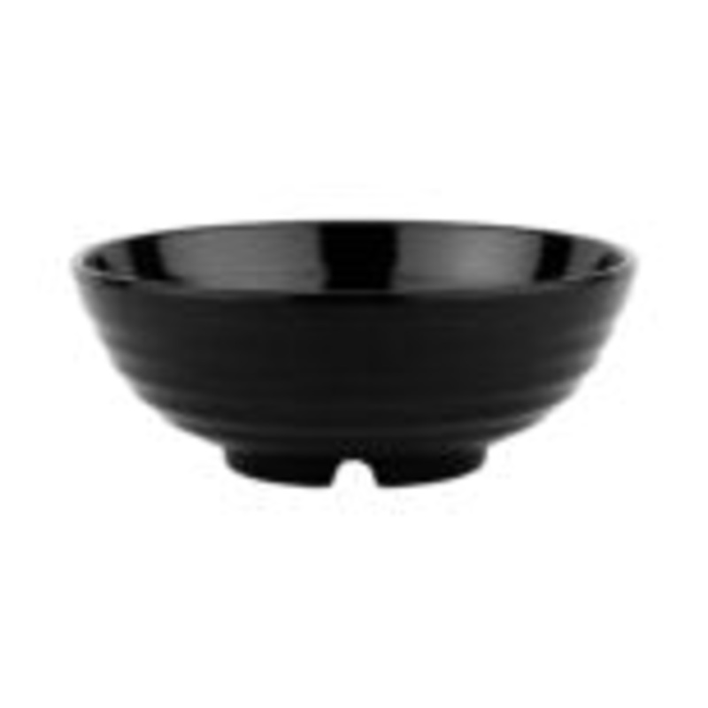 G.E.T. Black Elegance Bowl, 1.1 qt, Melamine (12-pack), FINAL SALE