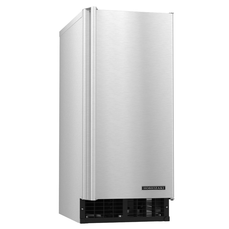 Hoshizaki AM-50BAJ Air Cooled Undercounter Top Hat Cube Icemaker, 15" Wide, 51 lb/24 hr, 22 lb Storage Bin, 115V