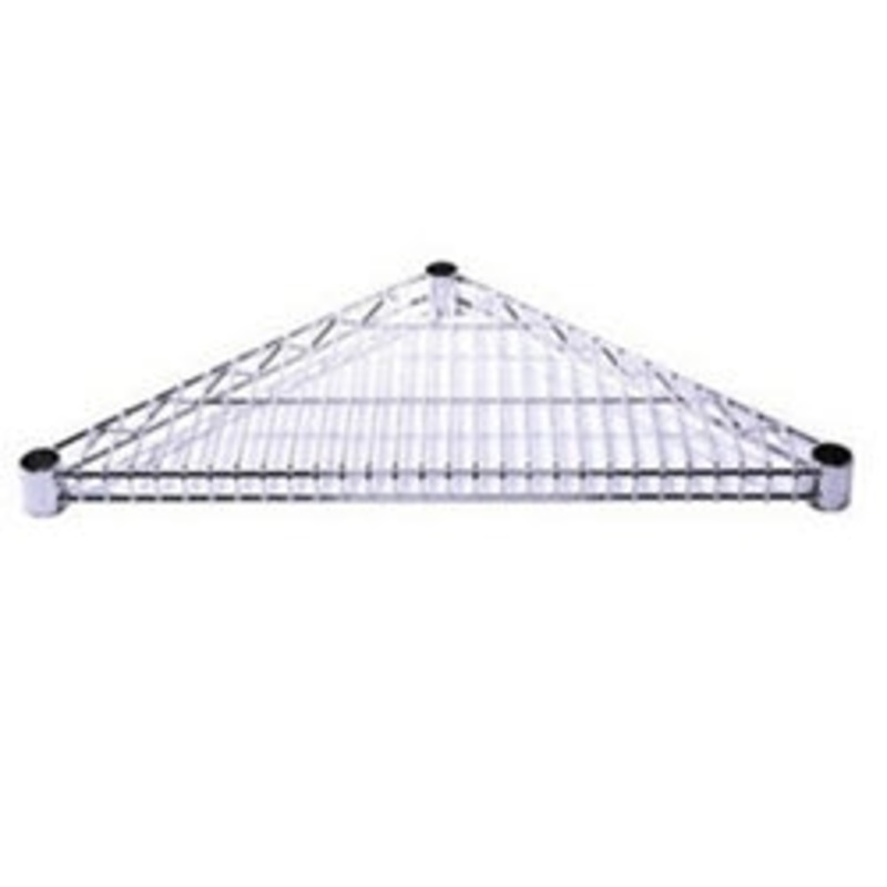 Metro Triangle Wire Shelf, Chrome, FINAL SALE