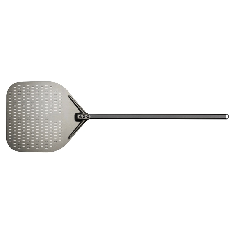 Browne Napolitani Perforated Pizza Peel, 16" x 18" x 59"