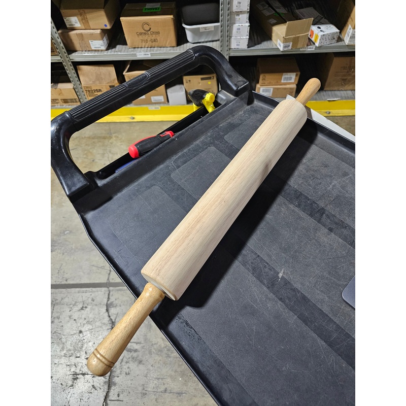 Johnson Rose Rolling Pin, 17.5", Wood, FINAL SALE